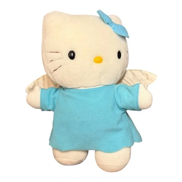Vintage Sanrio Hello Kitty Angel Stuffed Animal Plush - Picture 6 of 6